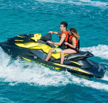 Jet Ski at Agrari Beach Mykonos - Water Sports Services